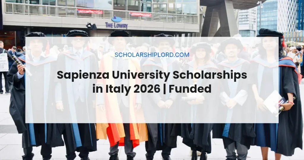 Sapienza University Scholarships in Italy 2026 | Funded